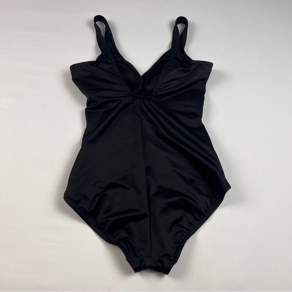 NWOT Miraclesuit Black Oceanus One Piece - Picture 4 of 8